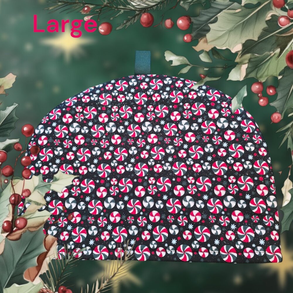 Christmas Candy Large Teapot Cozy
